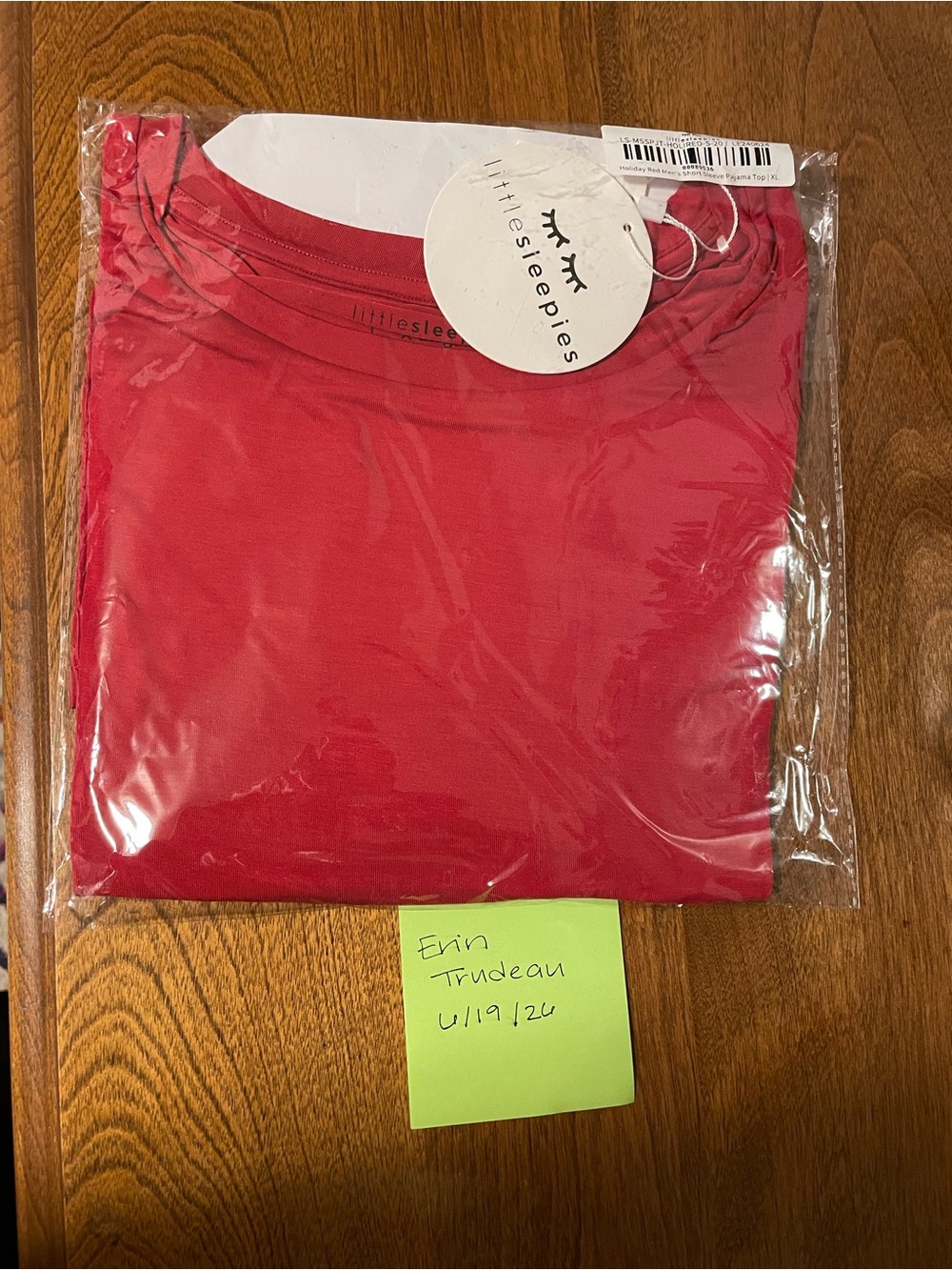 Little Sleepies Men’s Short Sleeve PJ Top